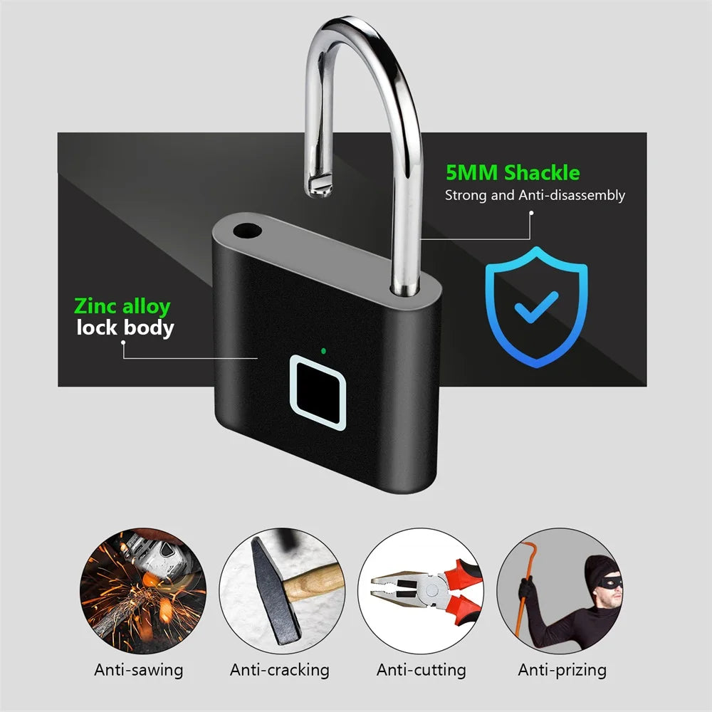 Smart Padlock - Keyless
